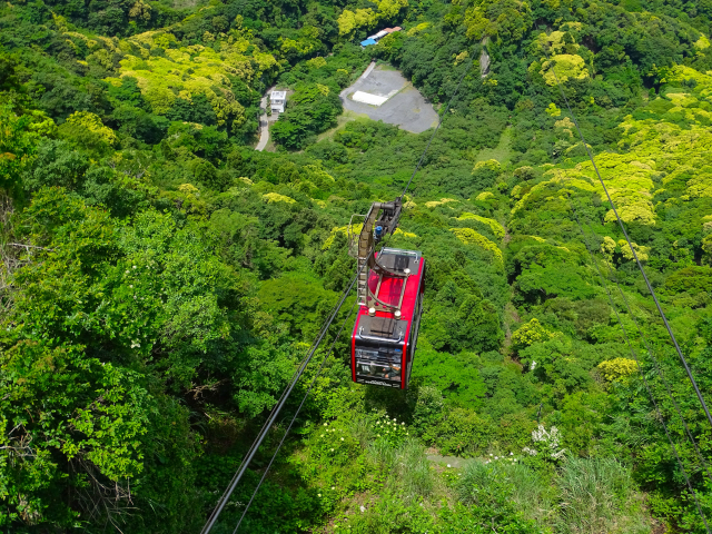 鋸山　ロープウェー