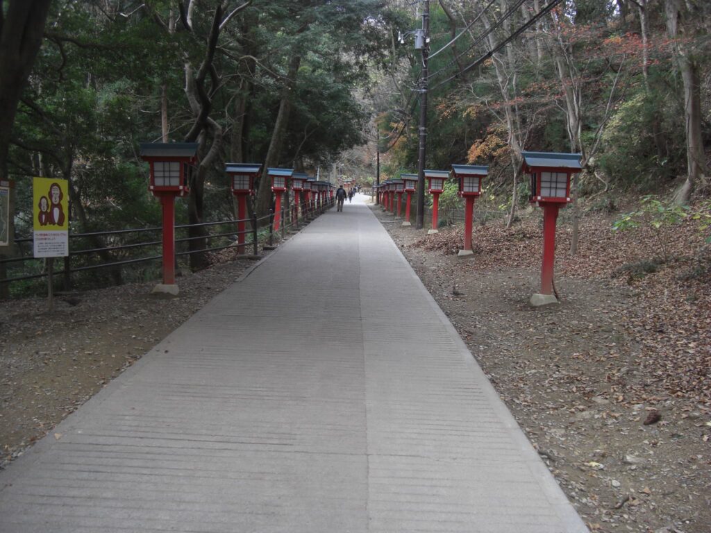 高尾山　薬王院　参道