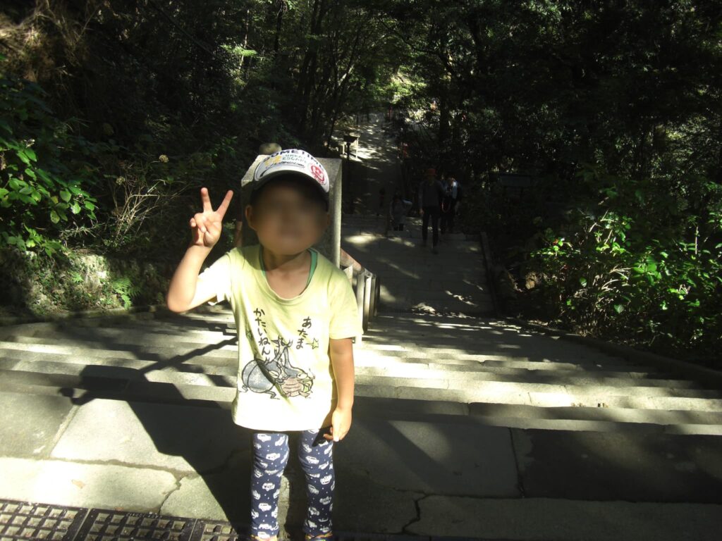 御岳山は子連れでも大丈夫のイメージ