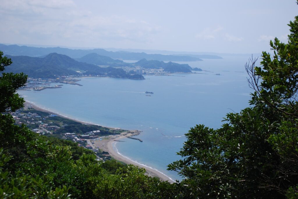 鋸山山頂からの東京湾