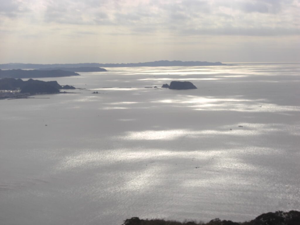 鋸山　雨上がり